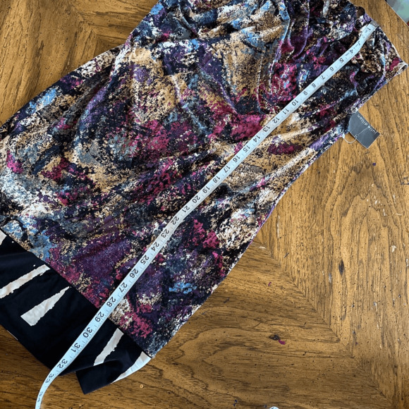 Julie Dillon Dress Size 4 Multicolored Sheath Sleeveless NWT Artsy - Picture 5 of 14